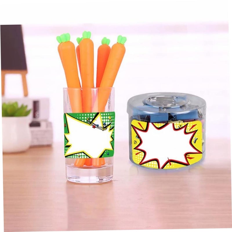 Removable Name Tag Stickers 10 Sheets Fun Patterns for School Office Home Organization - Image 5