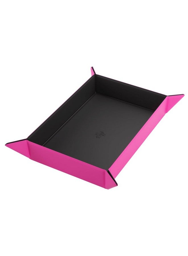 Gamegenic Magnetic Dice Tray Rectangular Black/Pink - Image 4