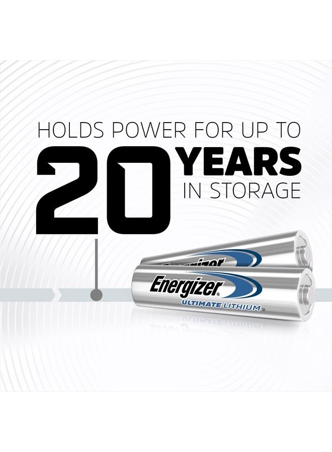 Energizer بطاريات AAA، بطارية ليثيوم ثلاثية A، 12 قطعة  - Image 4
