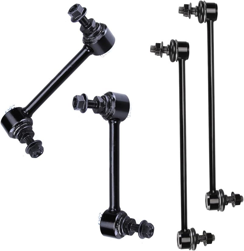 HHCM 4PC Front and Rear Sway Bar Link K90349 K90716 K90717 for Acura MDX 2001 2002 2003 2004 2005, Stabilizer Bar Link for Honda Pilot 2003 2004 2005, Sway Bar Link - Image 1