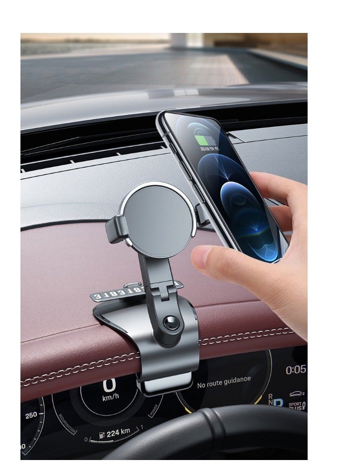 EBMINI New car phone holder, car holder, center console, rearview mirror, multifunctional AR navigation holder Original copyright - Image 3