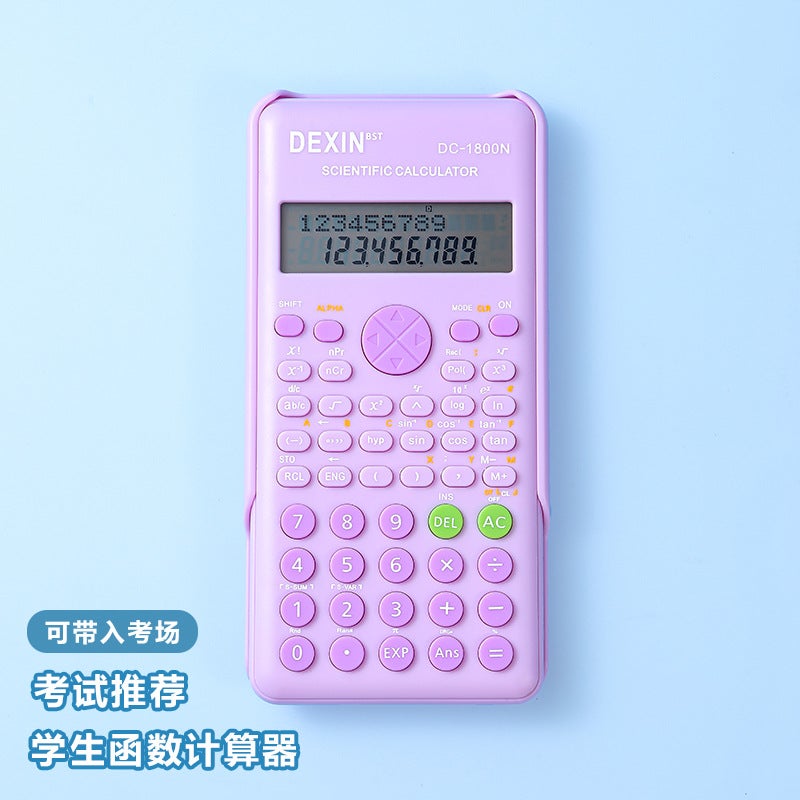 Student Exam Special Calculator Large Screen Cute High-Looking Computer Multi-Function Scientific Calculator - Image 3