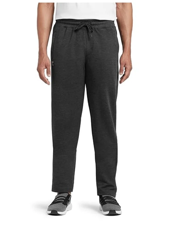 اكس واي اكس اكس Athleisure Men's Cotton Track Pants - Relaxed Fit, Ultra Smooth, Sweat Absorbent Code Loungewear with Zippered Pockets, Perfect Ankle Length, Drawcord Closure