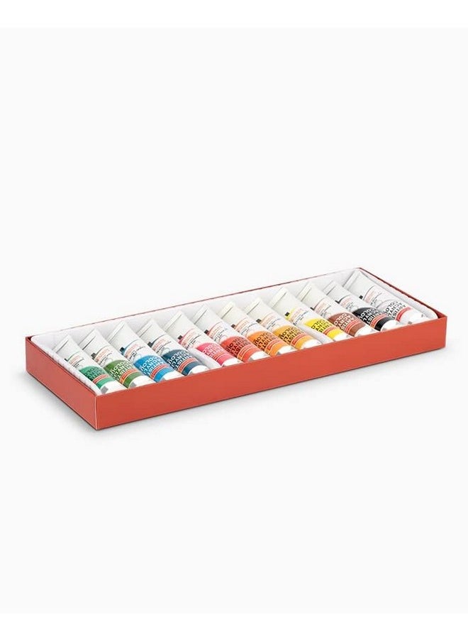 camel - Camel Acrylic Color Box-20Ml Tubes,12 Shades,Multicolour - Image 1