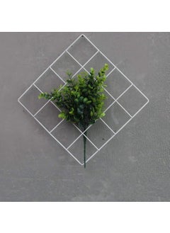 Nucast Decor A Trendy Luxury Crafts Nucast Decor A Trendy Luxury Crafts Wire Wall Grid Panel Decorative for Indoor and Outdoor Garden Wall Decor Hanging Art Display Photo 8 X 8Black 4Pieces  - Image 3