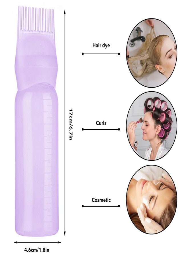 PIERCELL ENTERPRISE Piercell Root Comb Applicator Bottle, 6 Ounce with Graduated Scale, Hair Coloring, Dye and Scalp Treatment Essential (Pack of 1) - Image 2