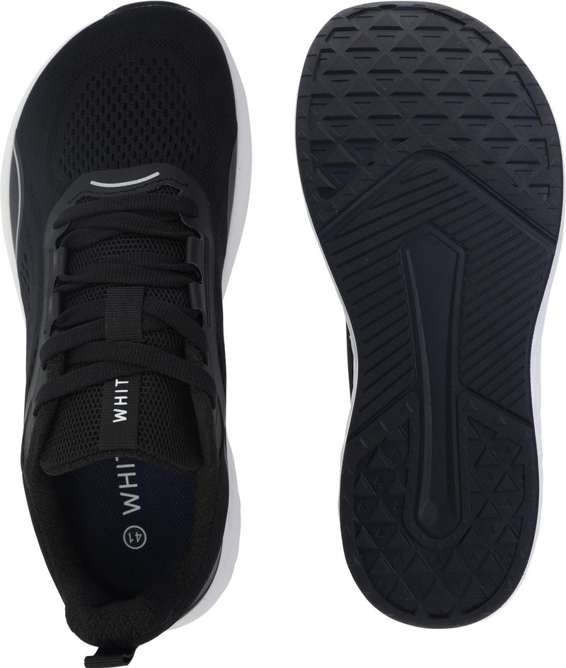 WHITIN Mens Wide Toe Box Zero Drop Road Running Shoes Width Walking Size 11 Breathable Workout Male Lightweight Sport Tennis Athletics Black White 45 - Image 4