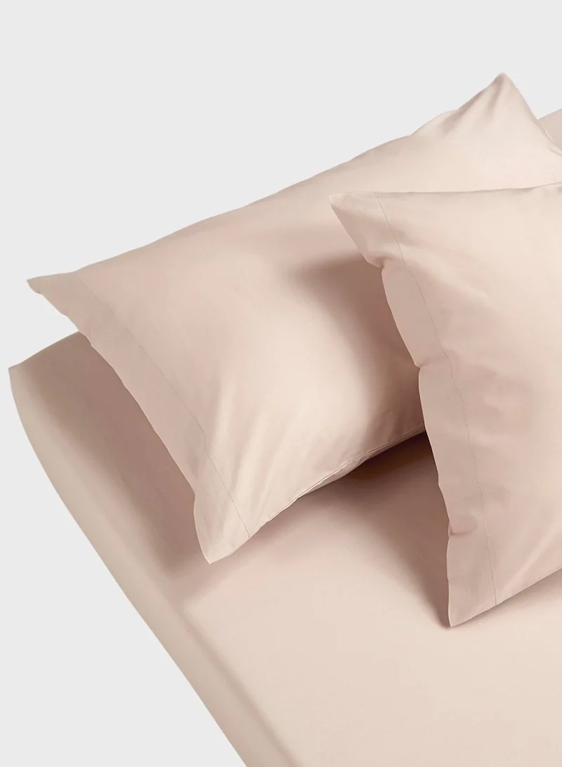Christy Egyptian Cotton Super King Fitted Sheet & Pc Set
