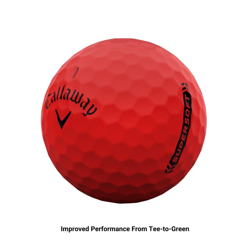 Callaway Golf Supersoft Golf Balls (2023 Version, Red) - Image 5