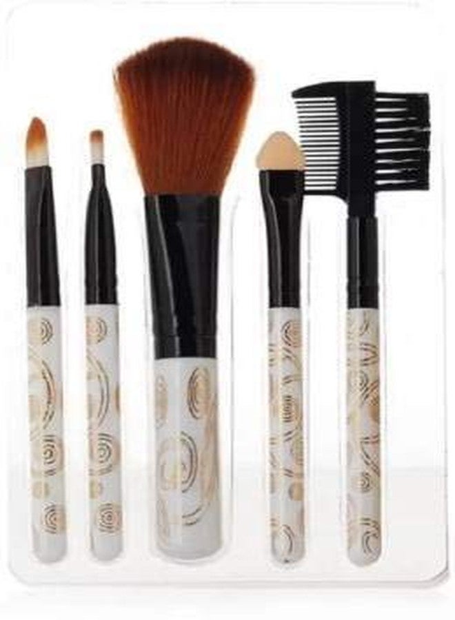 JAAYANSHA TYA 6155 Multicolour Makeup Kit and 5 White Makeup Brushes Set with 2 Beauty Blenders - (Pack of 8) - Image 4