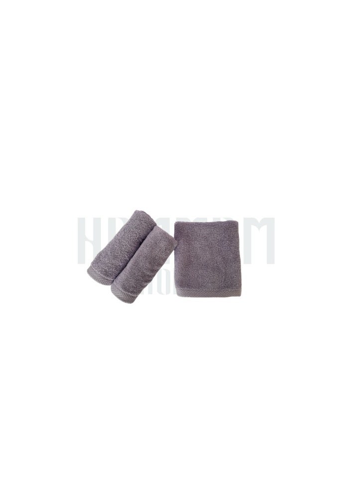 HAMMAM Towel 100% Cotton From  Home 30*30 Color Light mauve 