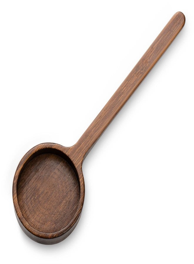 FLYPOKER Bamboo Coffee Scoop Long Handle 10g Measuring Scoop for Deep Jars and Containers - Image 1