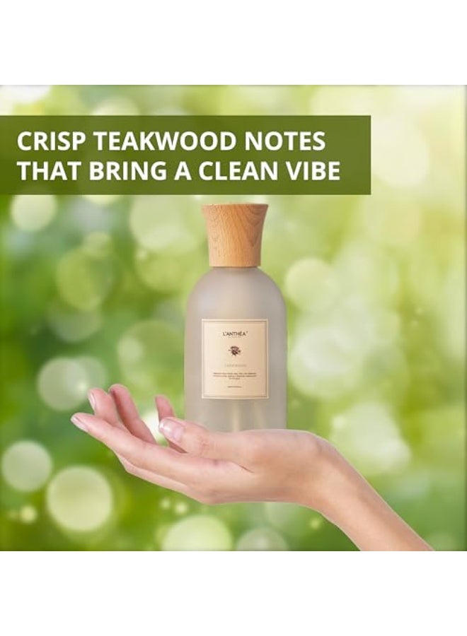 HOME DWELL 250ml L'Anthea' Teakwood-Home Fragrance- Gentle and Fresh Aroma - Image 4