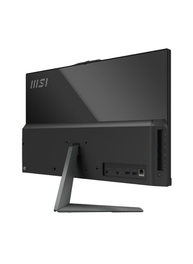 MSI Modern AM242M All-in-One Desktop PC, 23.8 Inch FHD IPS, Intel i7-1255U, 8GB DDR5 RAM, 512GB SSD, Intel® Iris® Xe Graphics, WiFi 6E, Internal FHD Webcam- DOS Black English Black - Image 5