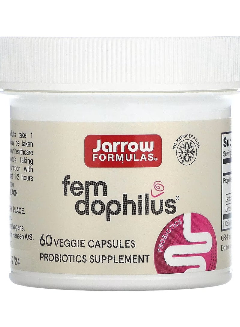 جارو فورملاز جارو فورميولاز، فيجن فيم دوفيلوس، 1 مليار وحدة تشكيل مستعمرة، 60 كبسولة نباتية - Image 2