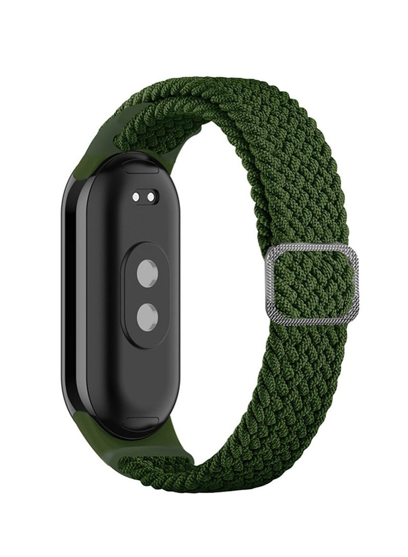 حَبْل تِك حزام من نسيج النايلون المضفر لـ Xiaomi Band 10/Xiaomi Band 9/Xiaomi Band 8 