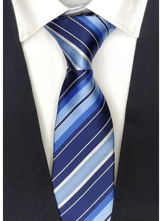 Kingman ربطة عنق رسمية للرجال - ربطة عنق رجالية - ربطات عنق للقميص والبدلة - طراز عصري - Image 2