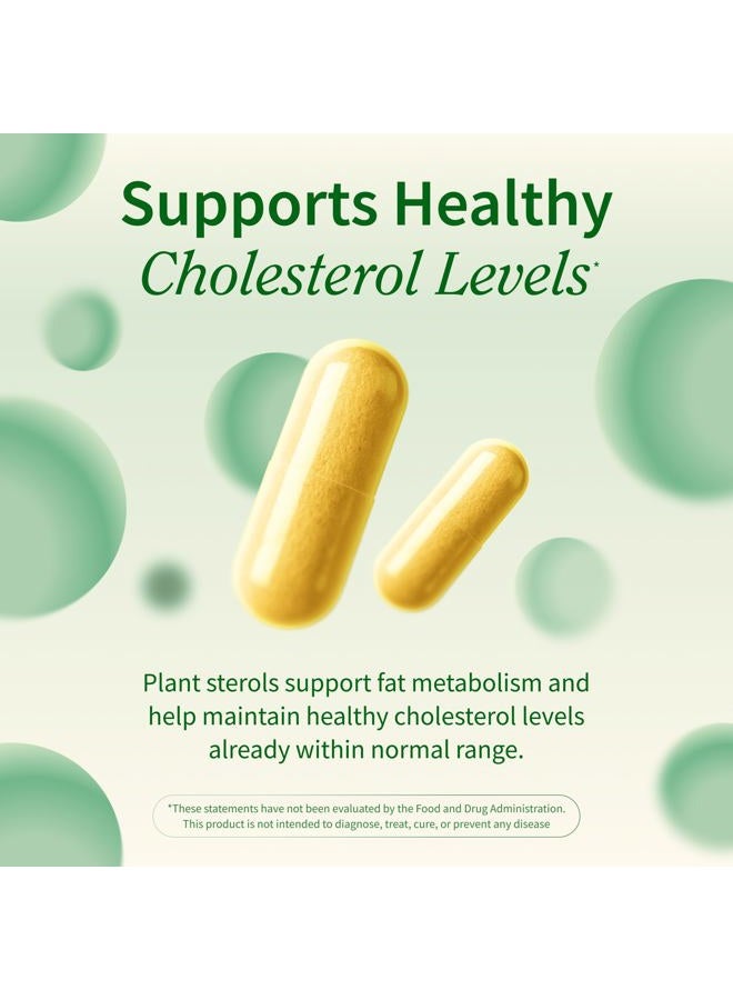 SNAP SUPPLEMENTS Cholesterol Health - Support Healthy Cholesterol Levels and Natural Heart Health, 60 Capsules - Image 4