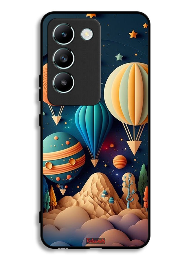 Tolwak Vivo V30 Lite 4G Protective Case Cover Perrashut Art - Image 1
