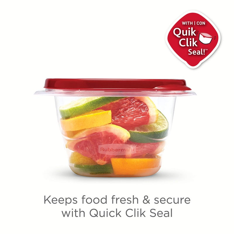 Rubbermaid TakeAlongs Food Storage Containers  Set of 26  Clear - Image 4