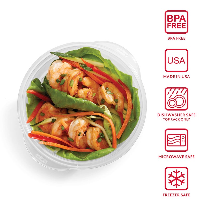 Rubbermaid TakeAlongs Food Storage Containers  Set of 26  Clear - Image 2