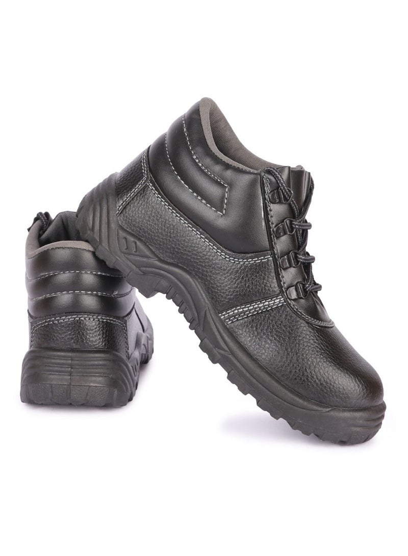 Ayoka Synthetic Leather Safety Shoes For Constructional - Image 3
