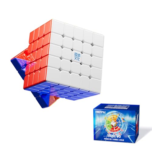MoYu مكعب سرعة مغناطيسي 5x5 من نوع Moyu Aochuang V6 5x5 إصدار القائد مع 96 مغناطيس تصميم مضاد للالتصاق قابل لتعديل المرونة بدون ملصقات - Image 1