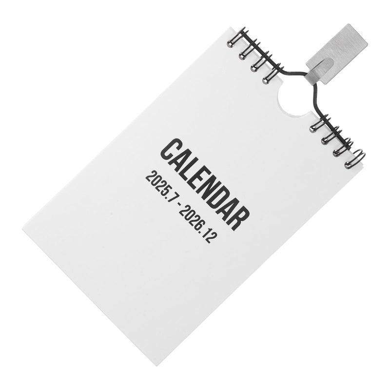 2026 A6 Mini Wall Calendar With Hanging Design For Home Office Travel Planning - Image 2