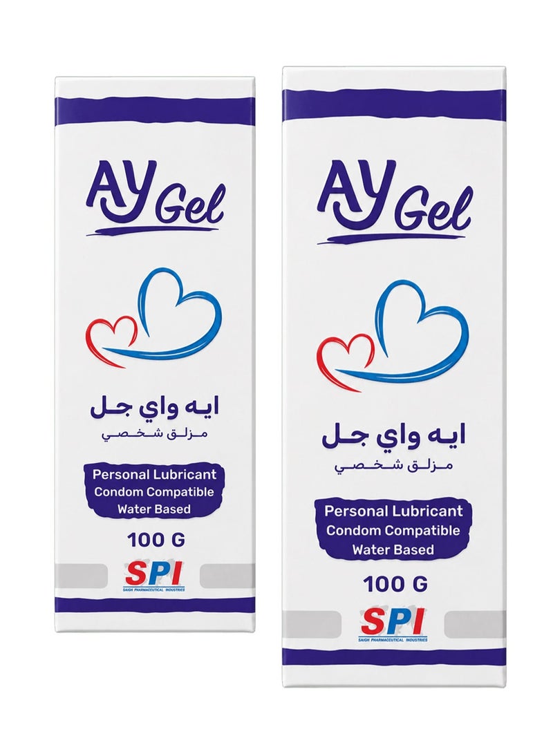 اي واي قطعتين من جل مزلق عام 100 جرام - Image 1