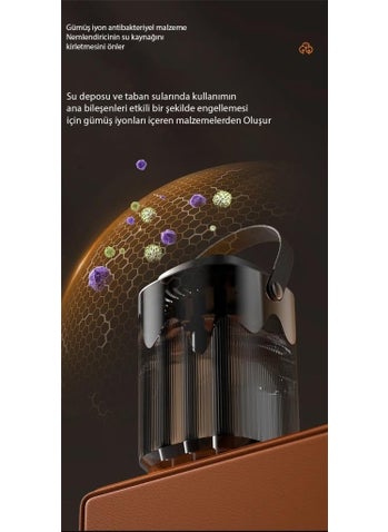Polham 3litre 3 Sprays Essence Fragrance Addable Air Humidifier Diffuser, Office, Home Type Fast Humidifier  - Image 3