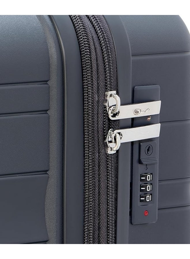 Hard Shell Carry-On Suitcase 20 Inch with Wheels, Durable Travel Luggage for Cabin Use, Compact and Easy Mobility - Image 3