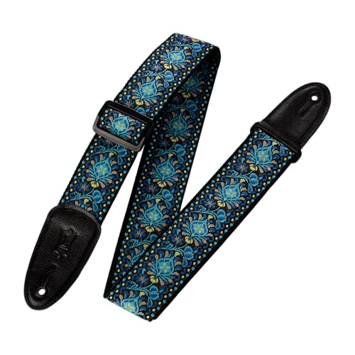 Levy's Leathers M8HT-04, 2" Jacquard Weave Hootenanny Style Guitar Strap - Image 5