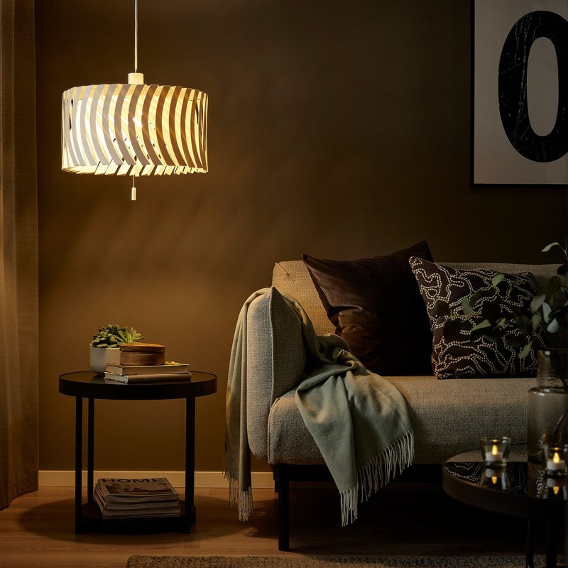 Baitique Adjustable Pendant Lamp with Shape-Changing Shade, White, 43 cm - Image 3