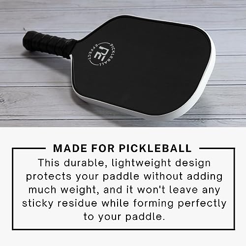 Pickleball Effect Pickleball Paddle Edge Guard Tape | Perfect Fit Pickle Ball Paddle Edge Protection Tape | No Wrinkling | White | Standard Width - Image 3