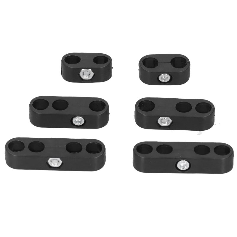 Spark Plug Wire Separators 7mm 8mm 2 3 4-Wire Kit - Sophisticated Craftsmanship for Ford Mopar Chevy - High Temperature Resistant Wire Loom for Competition Street Use - Image 4