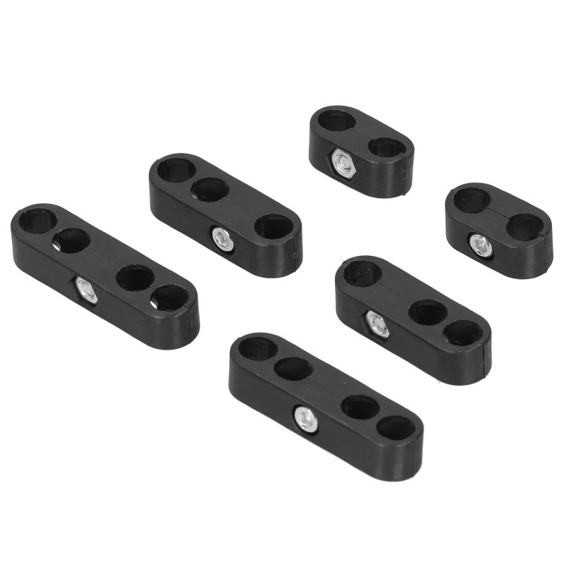 Spark Plug Wire Separators 7mm 8mm 2 3 4-Wire Kit - Sophisticated Craftsmanship for Ford Mopar Chevy - High Temperature Resistant Wire Loom for Competition Street Use - Image 5