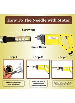 ICYLIFE ICYLIFE 1260WATT Concrete Vibratoriron Machine With 3 Mtr Needle Electric Concrete Vibrator 13100rpm  - Image 4