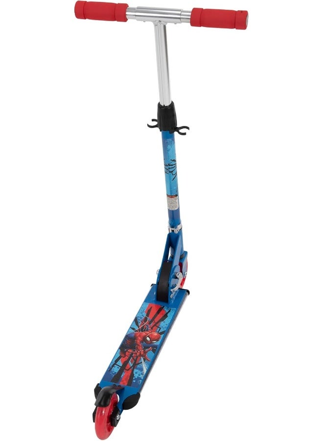 Huffy Marvel Spider-Man Electro-Light Inline Scooter for Kids - Image 2