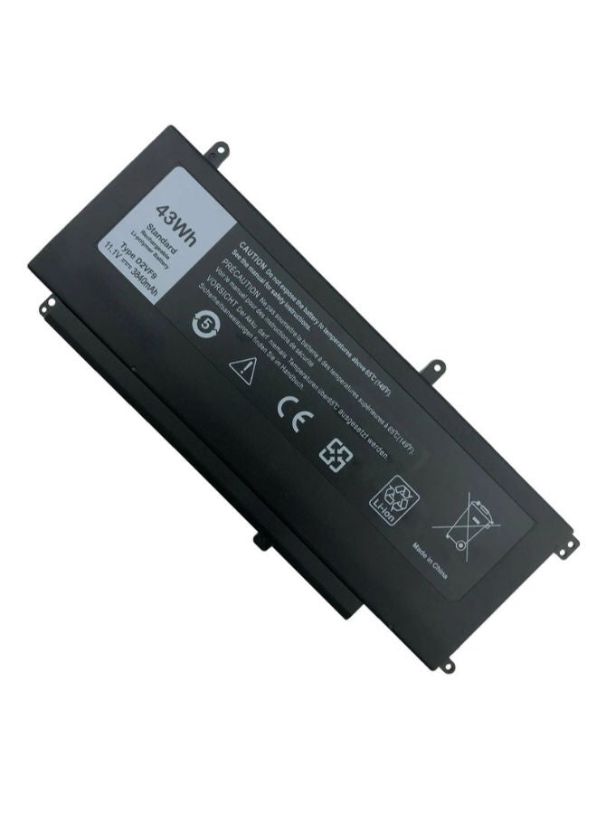 لاب-تك بطارية كمبيوتر محمول متوافقة مع أجهزة Dell Inspiron 15-7548 و7547 وVostro 5459 و14-5459 - تناسب أرقام الأجزاء D2VF9 و4P8PHG و05H0P4 - 7.4 فولت / 7.6 فولت - ضمان لمدة 6 أشهر من LAPTECH - Image 3