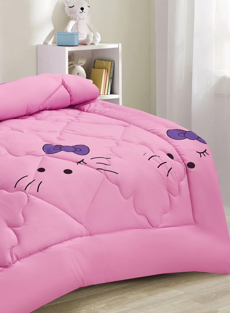 Ming Li 3-Piece kids Medium Filling Comforter set Reversible Bed Set Single Size 170x220 cm for Boys & Girls - Image 4