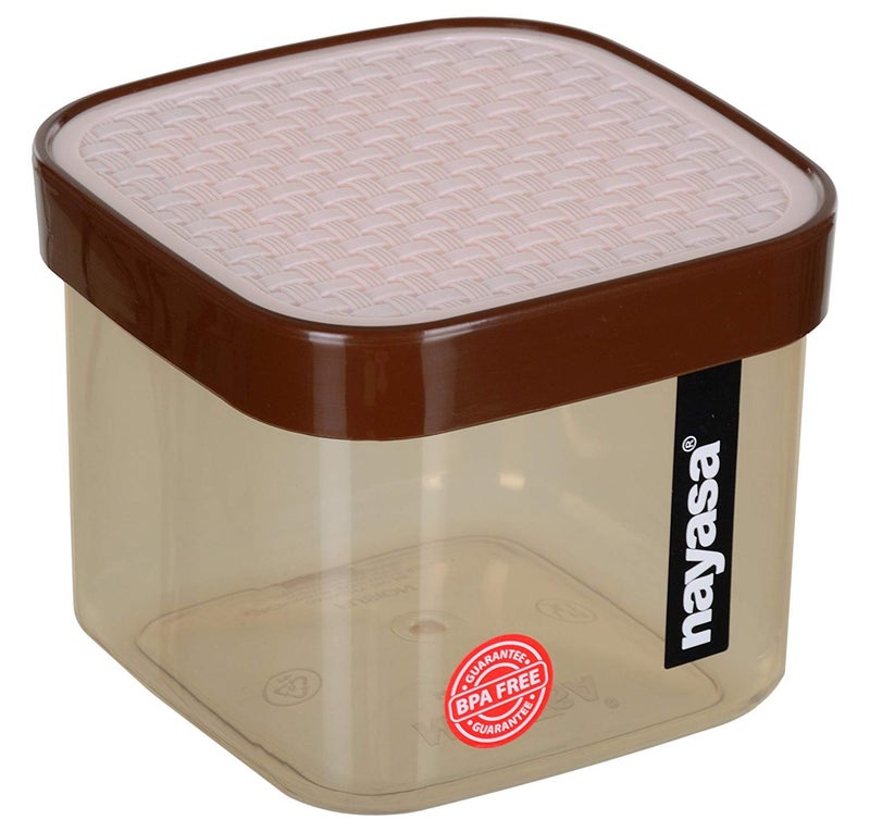 NAYASA Nayasa Plastic Container and Cleaning Gloves 750 ml 12 Pieces Brown - Image 4