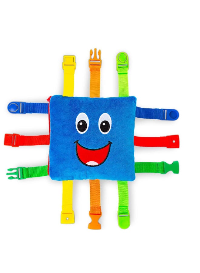 4 To 8 Years Old Children Early Learning Basic Life Skills Toys Children DIY Children's Educational Handmade Toys-Specifications:Blue - Image 1