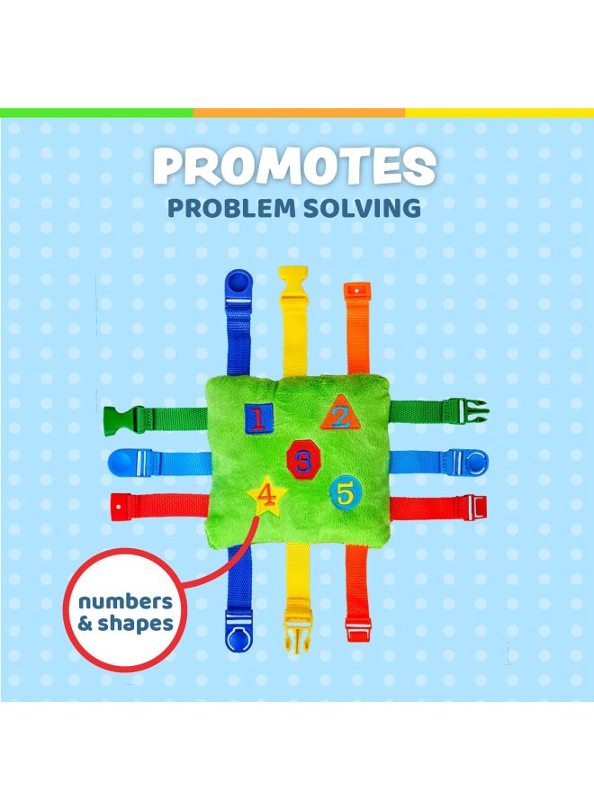 4 To 8 Years Old Children Early Learning Basic Life Skills Toys Children DIY Children's Educational Handmade Toys-Specifications:Blue - Image 3