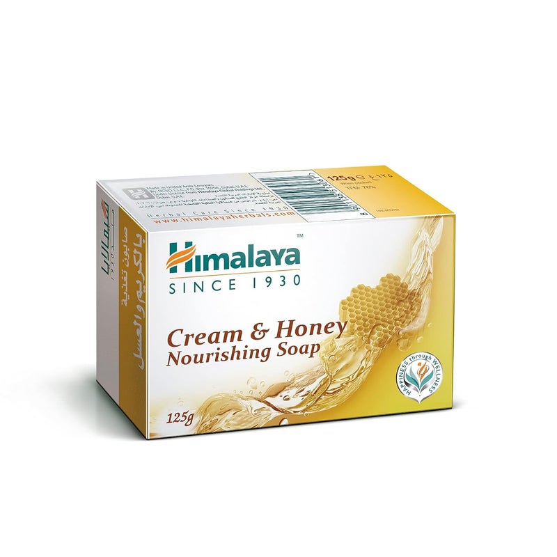 Himalaya Herbals Nourishing Cream and Honey Soap 125gm - Image 1