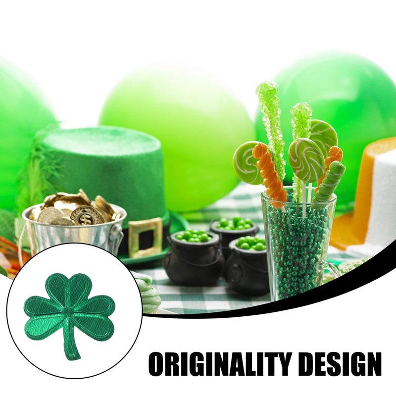 Shamrock Sequins Confetti PVC Leaf Table Scatter Green St Patricks Day Party Decoration - Image 4
