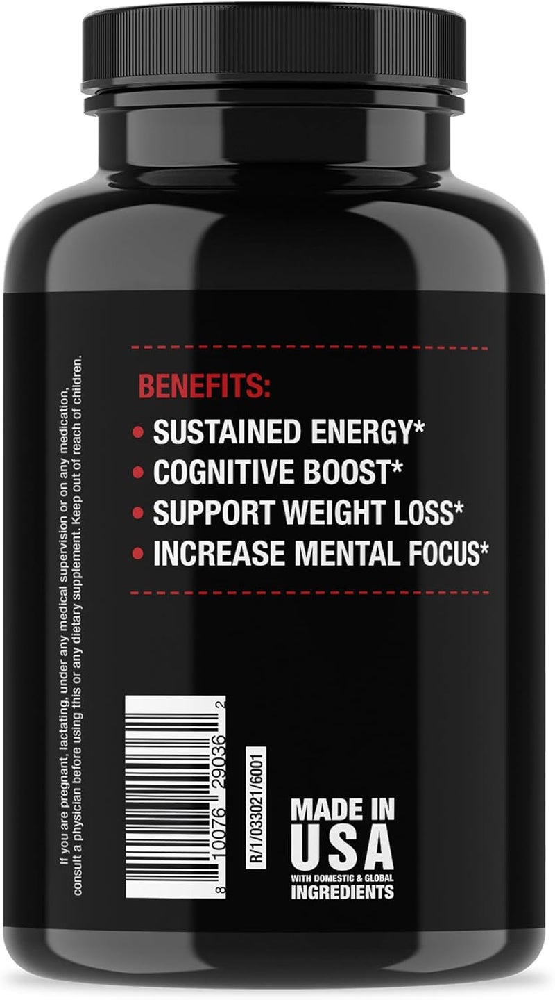 Jocko Fuel Brain Power  Nootropic Dietary Supplements for Memory  Focus wiht L Theanine L Carnitine Energy  Focus Supplement 90 Capsules - Image 4