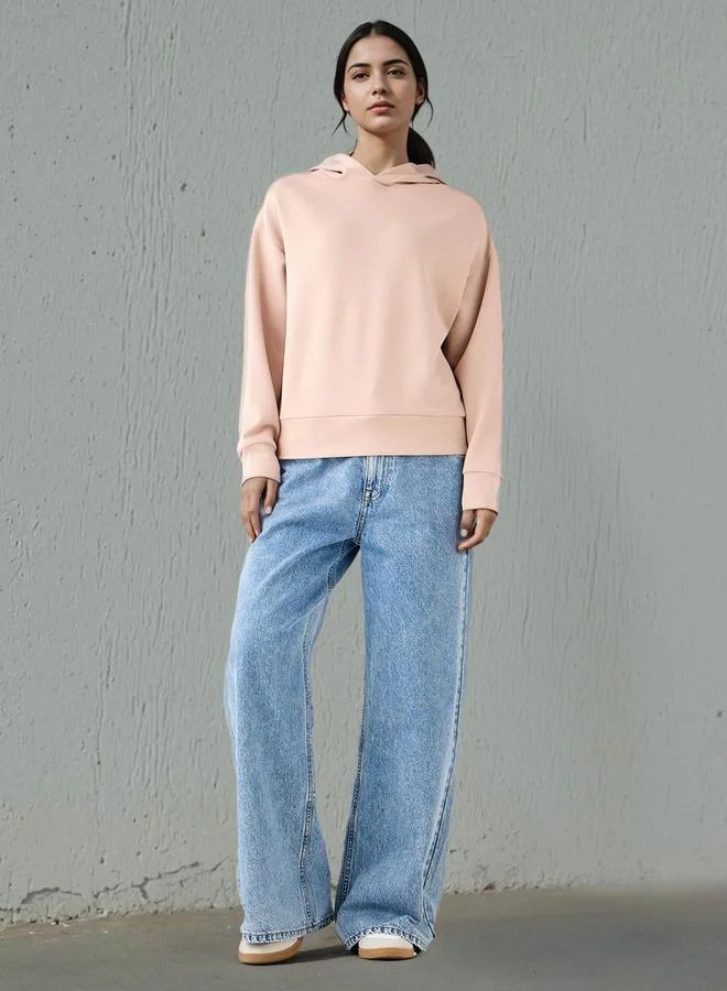 Splash FAV Soft Touch Hoodie with Wide Hem