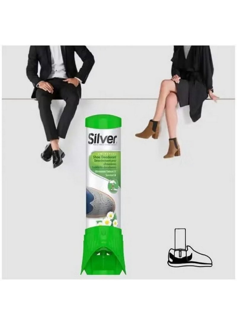 Silver Shoe Freshener & Deodorizer 100 ML - Image 4
