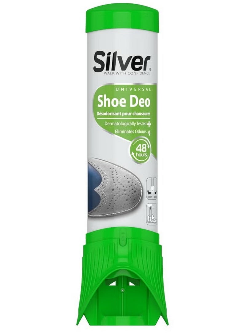 Silver Shoe Freshener & Deodorizer 100 ML - Image 1
