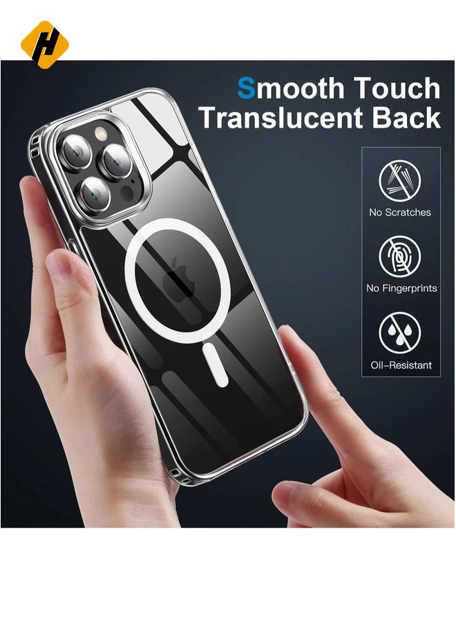 iPhone 15 Pro Max Case, Compatible With Mag-Safe Support Wireless Charging, Shockproof Protective Anti-Scratch Cover For iPhone 15 Pro Max 6.7- Inch  - Image 3